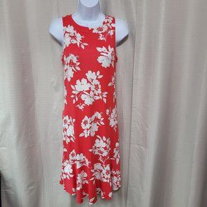 Tommy Bahama Flor Da Vita A-Line Women's Dress Sz XS Red Currant Knee Length NWT